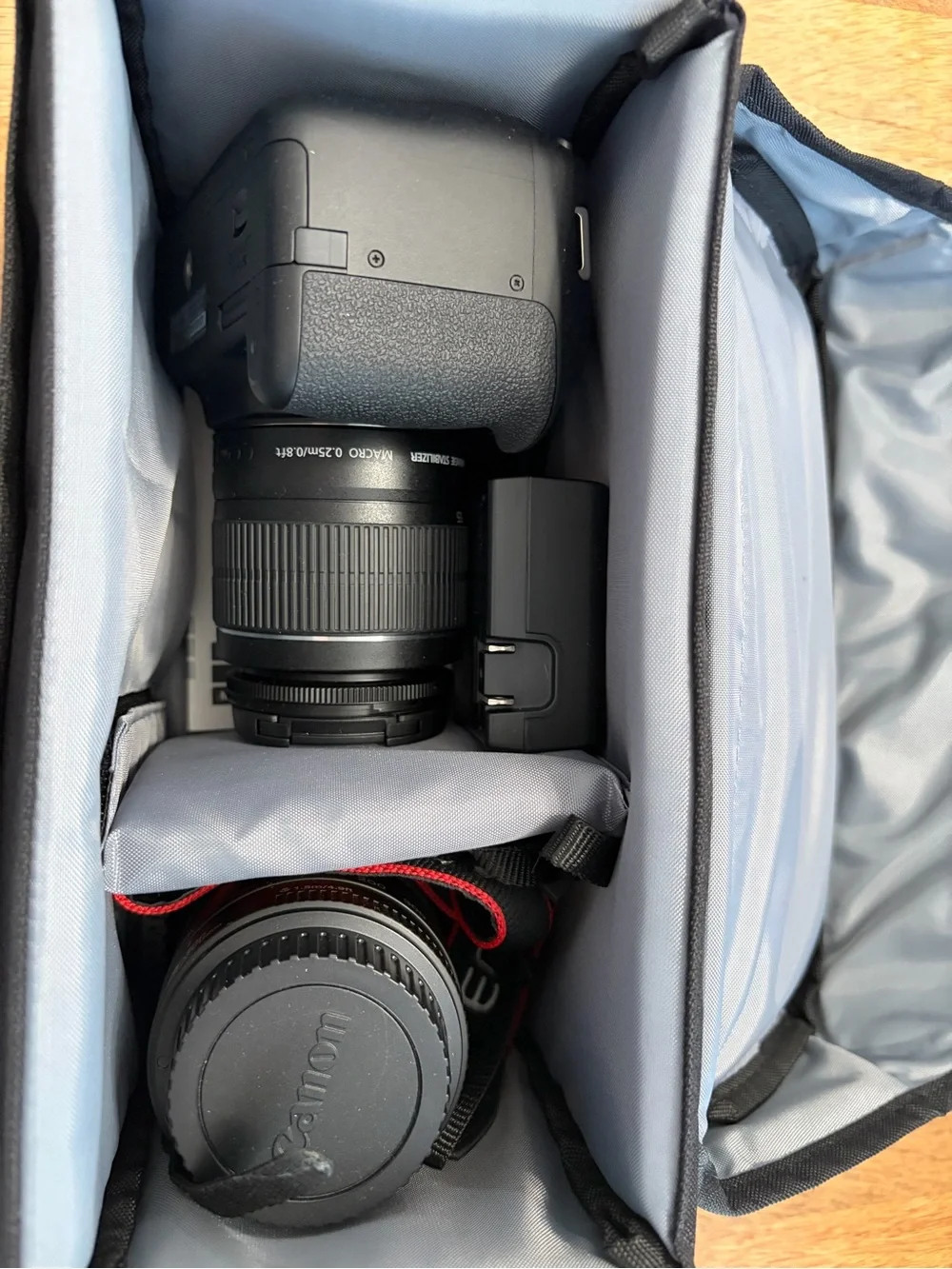 Canon EOS Rebel T6 DSLR Camera with 18-55mm Lens - Black